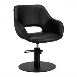 Gabbiano hairdressing chair Modena modern black