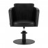 Gabbiano hairdressing chair Modena square black