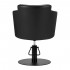 Gabbiano hairdressing chair Modena square black