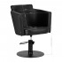 Gabbiano hairdressing chair Modena square black