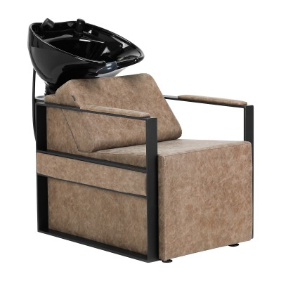 Gabbiano hairdressing wash Modena old brown