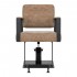 Gabbiano hairdressing chair Modena old brown
