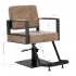 Gabbiano hairdressing chair Modena old brown
