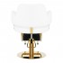Gabbiano hairdressing chair Linz NQ gold white