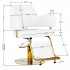 Gabbiano hairdressing chair Linz NQ gold white