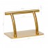 Gabbiano hairdresser's footstool L005S gold