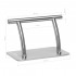 Gabbiano hairdresser's footstool L005S silver