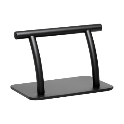 Gabbiano hairdresser's footstool L005S black