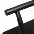 Gabbiano hairdresser's footstool L005S black