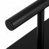 Gabbiano hairdresser's footstool L008B black