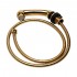 Hairdresser's wash handset, gold, small