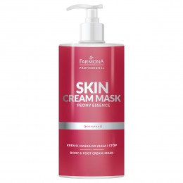 Farmona Skin cream mask peony essence cream-mask for body and feet peony 500 ml Farmona Skin cream mask peony essence cream-mask for body and feet peony 500 ml