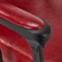 Gabbiano Barber Chair President Red
