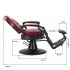 Gabbiano Barber Chair President Red