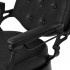 Gabbiano President Black Barber Chair