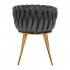 4Rico chair QS-GW06G velvet gray
