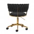 4Rico swivel chair QS-GW01G velvet black