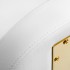 Cosmetic stool AM-304G gold white