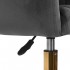 4Rico swivel chair QS-OF212G velvet gray