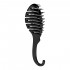 Flexible hair brush P-1032 Black Flexible hair brush P-1032 Black