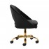 4Rico swivel chair QS-MF18G velvet black