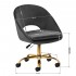 4Rico swivel chair QS-MF18G velvet gray 4Rico swivel chair QS-MF18G velvet gray
