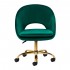 4Rico swivel chair QS-MF18G velvet green