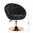4Rico swivel chair QS-BL12G velvet black