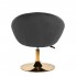 4Rico swivel armchair QS-BL12G velvet grey