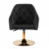 4Rico swivel chair QS-BL14G velvet black