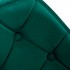 4Rico swivel armchair QS-BL14G velvet green