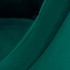 4Rico swivel armchair QS-BL14G velvet green