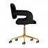 4Rico Swivel chair QS-OF213G velvet black