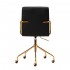 Cosmetic Chair QS-OF211G gold black