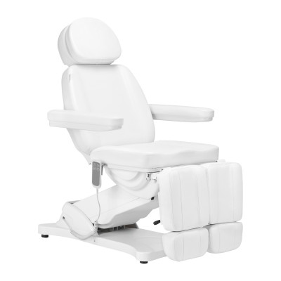 Electric cosmetic chair SILLON CLASSIC 2 motors pedi white Electric cosmetic chair SILLON CLASSIC 2 motors pedi white