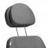 Electric cosmetic chair SILLON CLASSIC 4 motors with cradle gray
