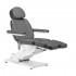 Electric beauty chair SILLON CLASSIC 3 motors with pedi cradle gray