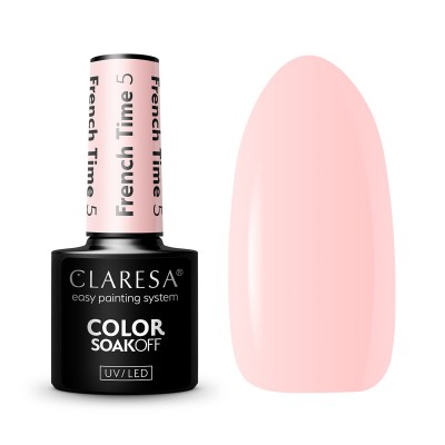 CLARESA Hybrid nail polish French Time 5 -5g CLARESA Hybrid nail polish French Time 5 -5g