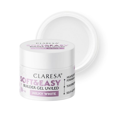 Claresa Soft&Easy gel milky white 45g