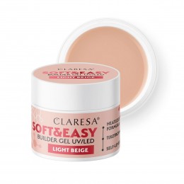 Claresa Soft&Easy gel light beige 45g