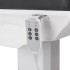 Electric cosmetic chair Azzurro 803D 3 motors gray