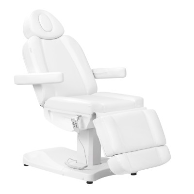 Electric cosmetic chair Azzurro 803D 3 motors white