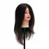 Gabbiano WZ1 hairdressing training head, natural hair, color 1H, length 16"