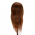 Gabbiano WZ1 hairdressing training head, natural hair, color 4H, length 16"