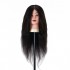 Gabbiano WZ1 hairdressing training head, natural hair, color 1H, length 20"