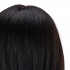 Gabbiano WZ1 hairdressing training head, natural hair, color 1H, length 20"