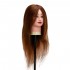 Gabbiano WZ1 hairdressing training head, natural hair, color 4H, length 20"