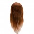 Gabbiano WZ1 hairdressing training head, natural hair, color 4H, length 20"