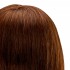 Gabbiano WZ1 hairdressing training head, natural hair, color 4H, length 20"