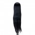 Gabbiano WZ2 synthetic hair hairdressing training head, color 1H, length 24"